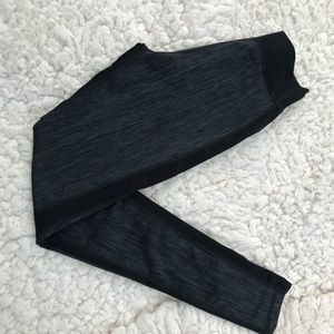 Women’s Adidas Brushed Jacq Tights Carbon Black XS